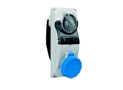Interlocked socket-outlets for distribution boards TOPTER .Palazzoli