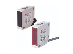 DC photoelectric sensor 17x50x50 with diffuse background suppressor function (transistor output)