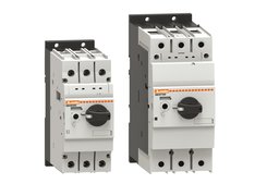 Thermomagnetic circuit breaker for motor protection with rotary knob up to 100A. Lovato Electric
