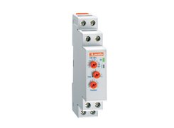 Lovato Electric multi-voltage mini-DIN Interval timers with 1 x relay NO+NC ( 0.1 s - 240 h )