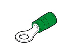 Halogen free insulated ring terminals .Cembre